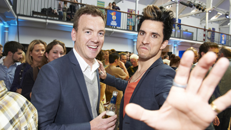 Mark Givern and Russell Kane